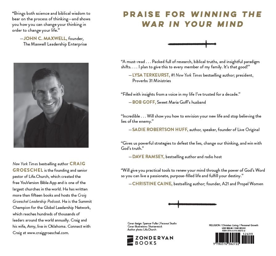 Winning the War in Your Mind: Change Your Thinking, Change Your Life