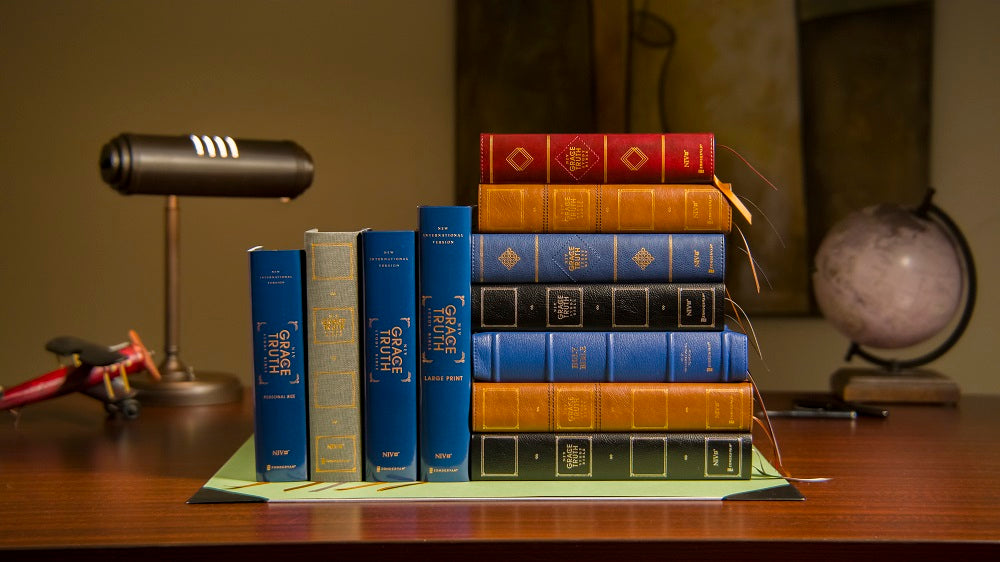 NIV, The Grace and Truth Study Bible, Red Letter, Comfort Print