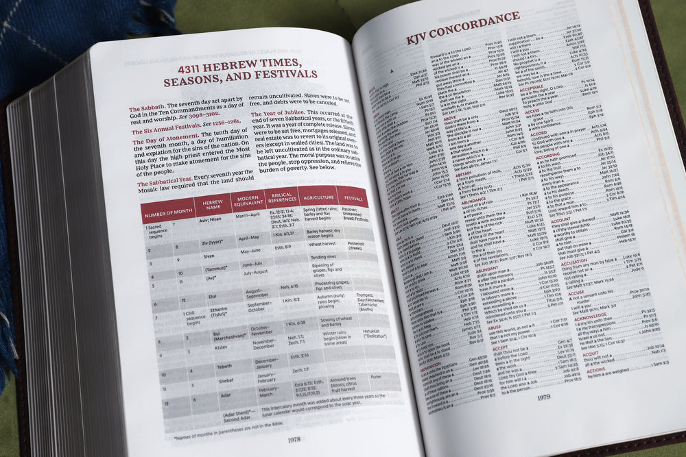 KJV, Thompson Chain-Reference Bible, Handy Size, Red Letter, Comfort Print