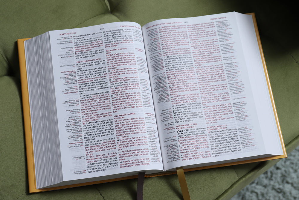 KJV, Thompson Chain-Reference Bible, Red Letter, Comfort Print