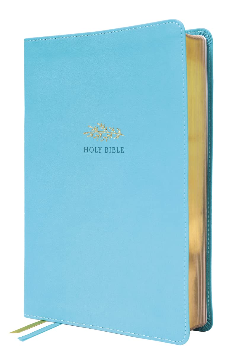 NIV, Women's Devotional Bible (By Women, for Women), Large Print, Leathersoft, Teal, Comfort Print