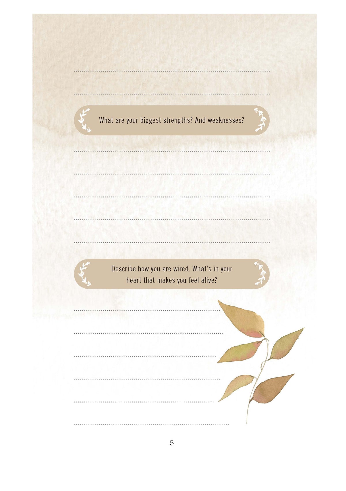 The Weekly Purpose Project: A Challenge to Journal, Reflect, and Pursue Purpose