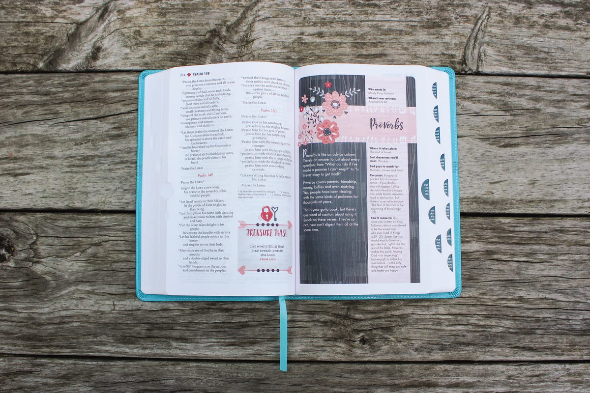 NIV, Ultimate Bible for Girls, Faithgirlz Edition: The Perfect Christian Faith Gift for Your Tween Girl, Age 8-12