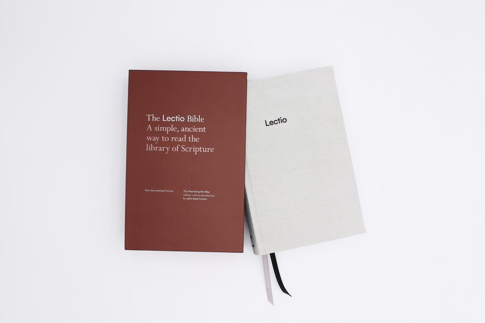 NIV Lectio Bible: A simple, ancient way to read the library of Scripture, Cloth over Board: The Practicing the Way edition with an introduction by John Mark Comer