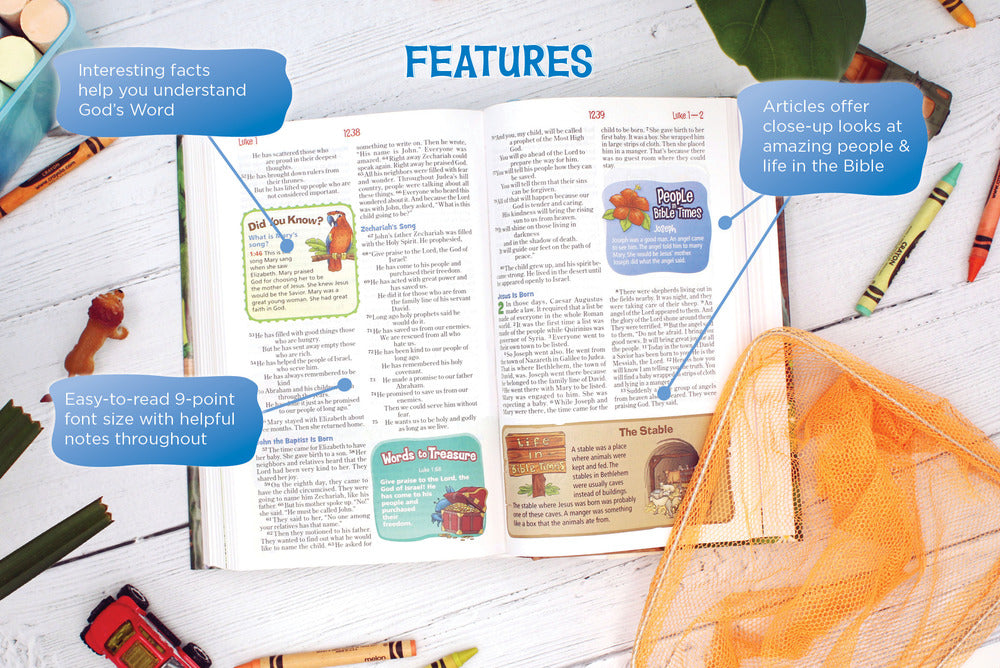 NIrV, Adventure Bible for Early Readers, Full Color Interior