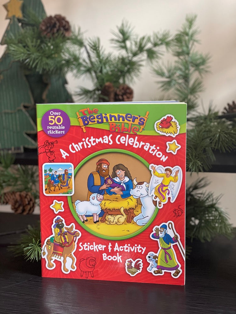The Beginner's Bible A Christmas Celebration Sticker and Activity Book