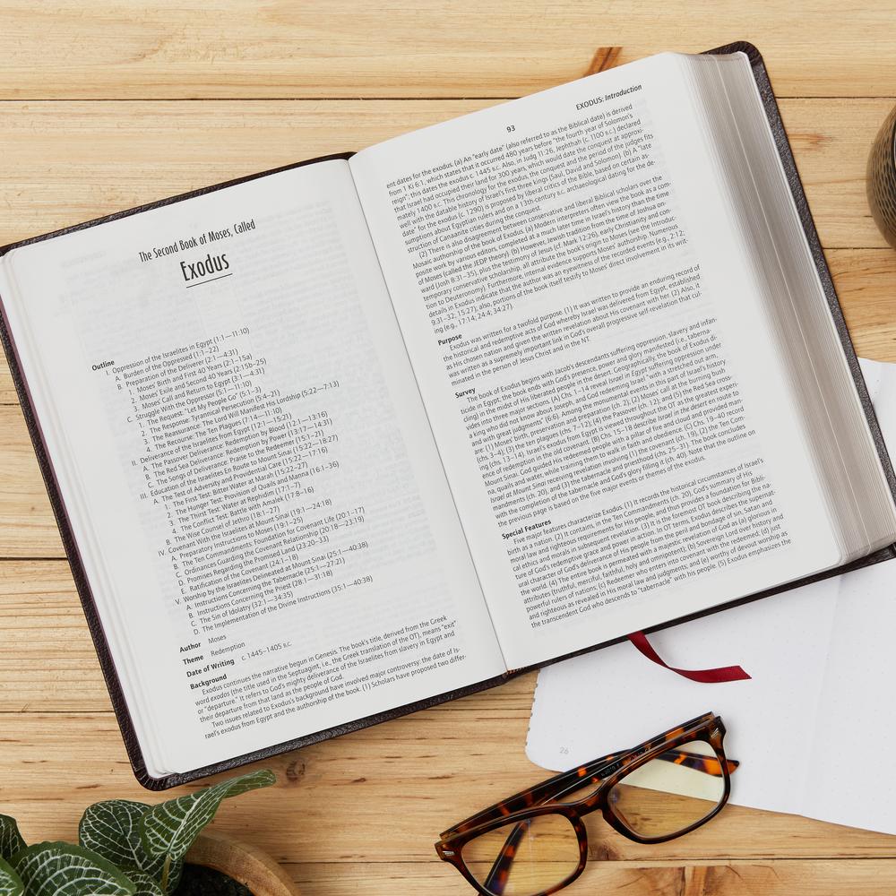 KJV, Life in the Spirit Study Bible, Red Letter Edition: Formerly Full Life Study