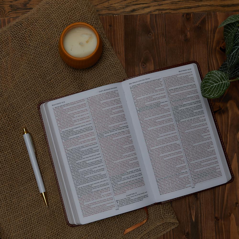 KJV, Deluxe Gift Bible, Red Letter Edition, Comfort Print