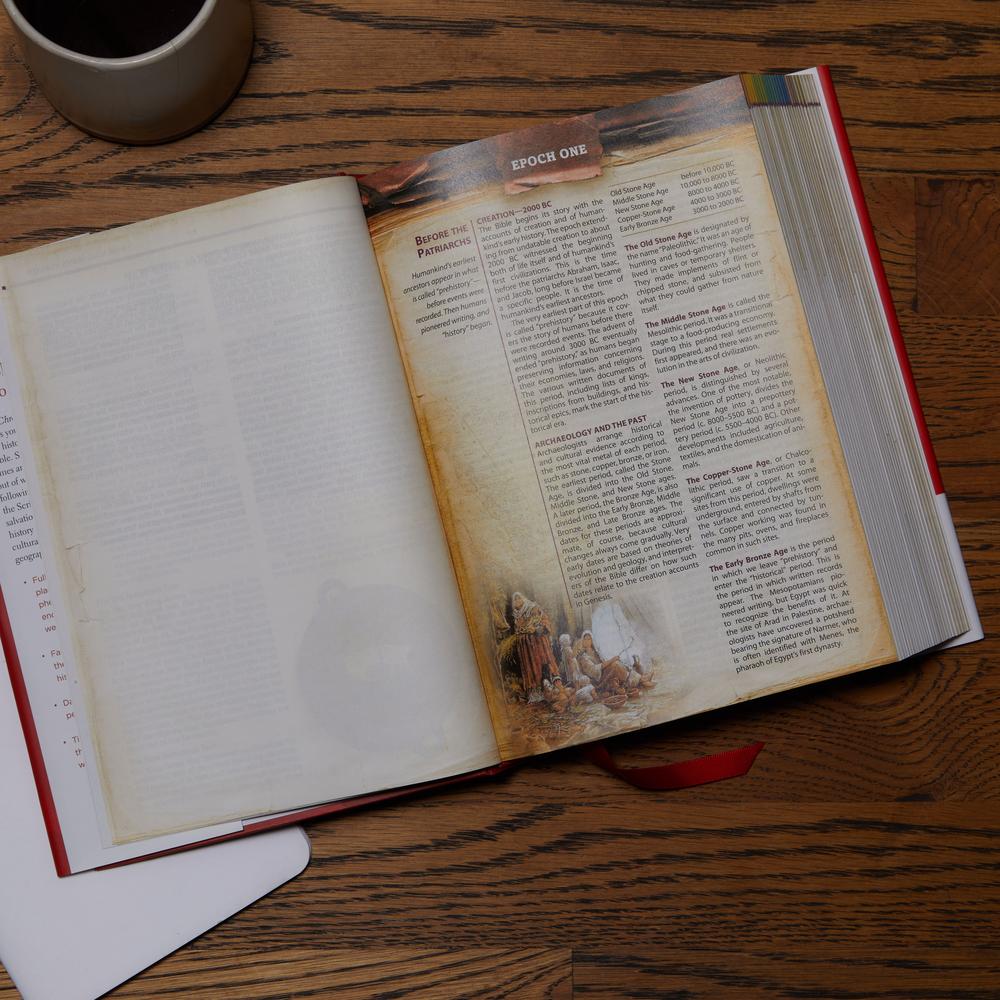 NKJV, Chronological Study Bible, Comfort Print: Holy Bible, New King James Version