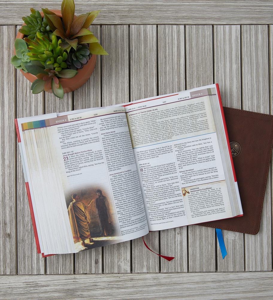 NKJV, Chronological Study Bible, Comfort Print: Holy Bible, New King James Version