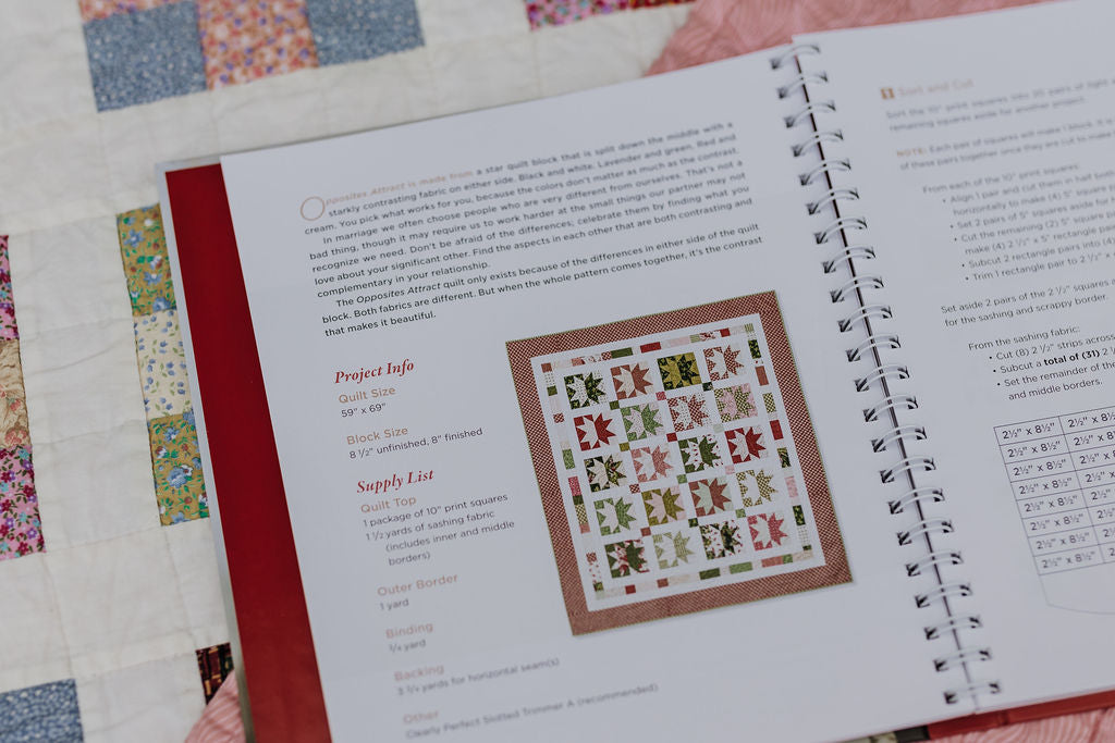 Quilting Through Life: Patterns and Prose for Every Stage of Life (Spiral Bound to Lay Flat)