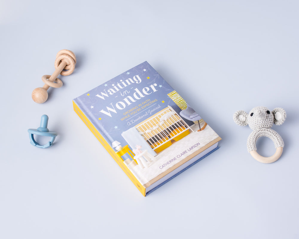 Waiting in Wonder: Growing in Faith While You're Expecting (A Pregnancy Memory Book, Devotional, and Journal) – The Perfect Christian Baby Shower Gift for Expectant Moms