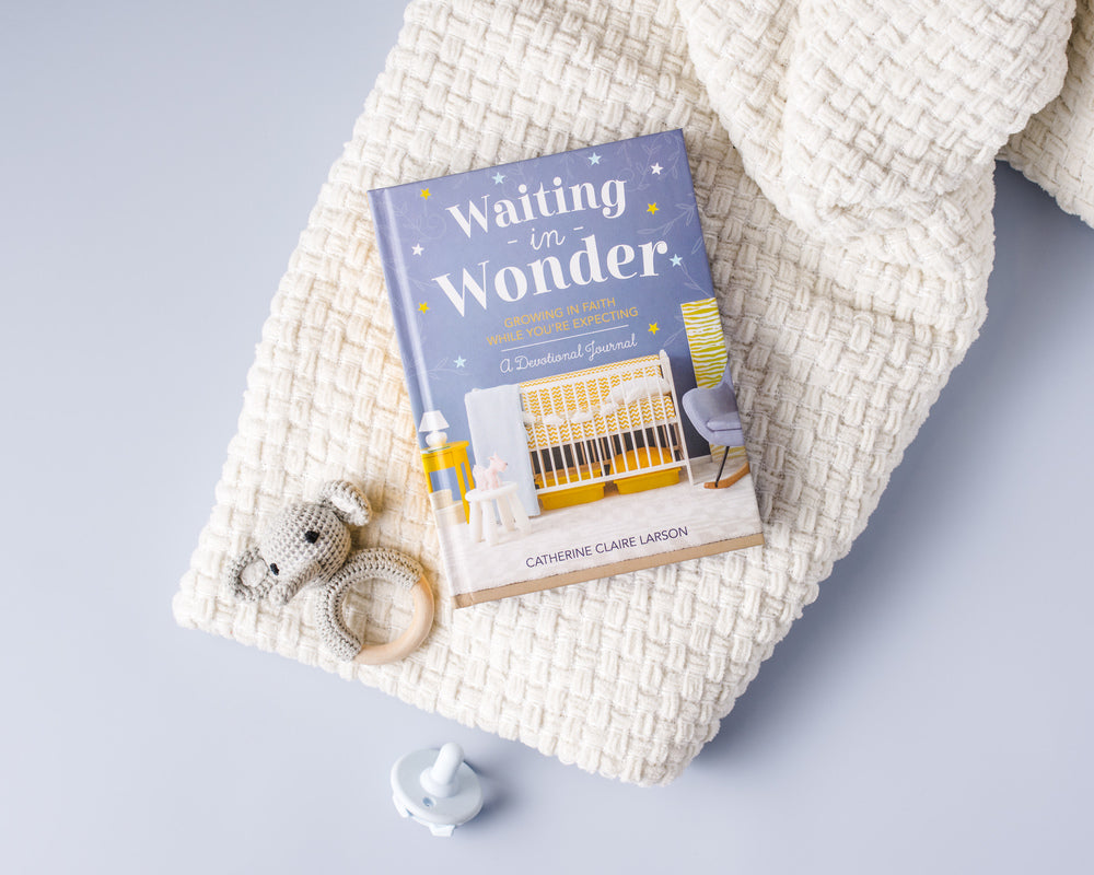 Waiting in Wonder: Growing in Faith While You're Expecting (A Pregnancy Memory Book, Devotional, and Journal) – The Perfect Christian Baby Shower Gift for Expectant Moms
