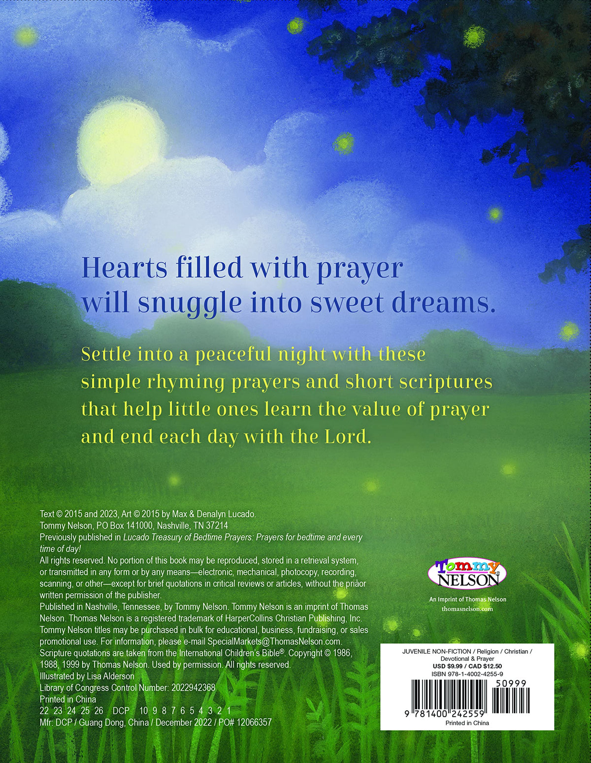 Bedtime Prayers for Little Ones