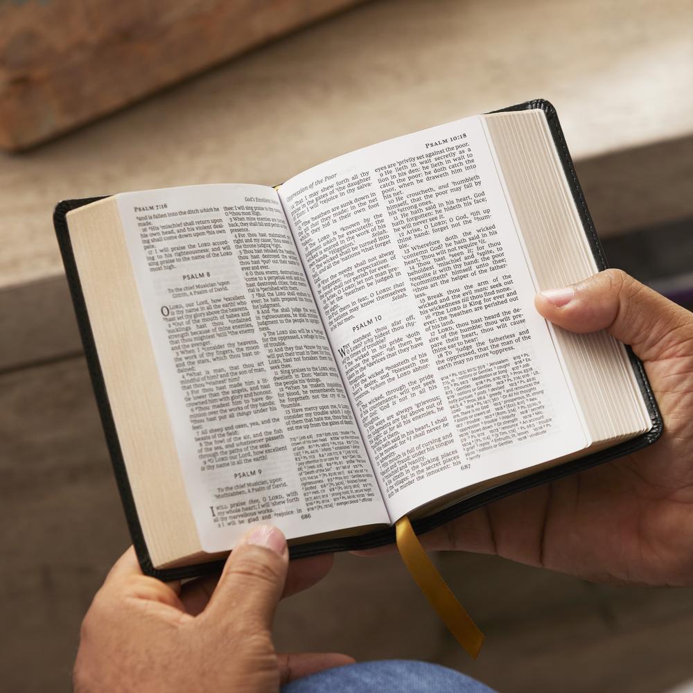 KJV Holy Bible, Compact Reference Bible, 43,000 Cross-References, Red Letter, Comfort Print
