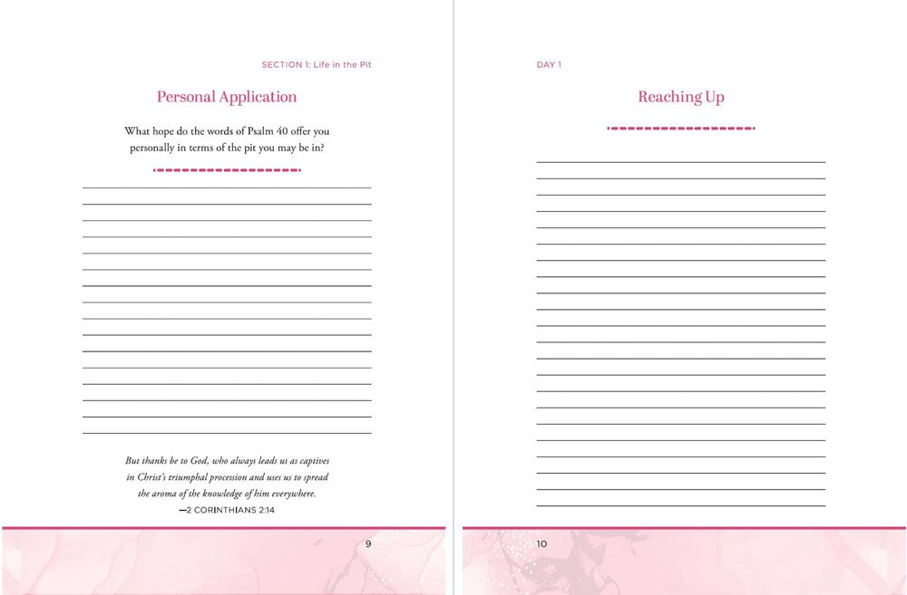 Get Out of That Pit: A 40-Day Devotional Journal
