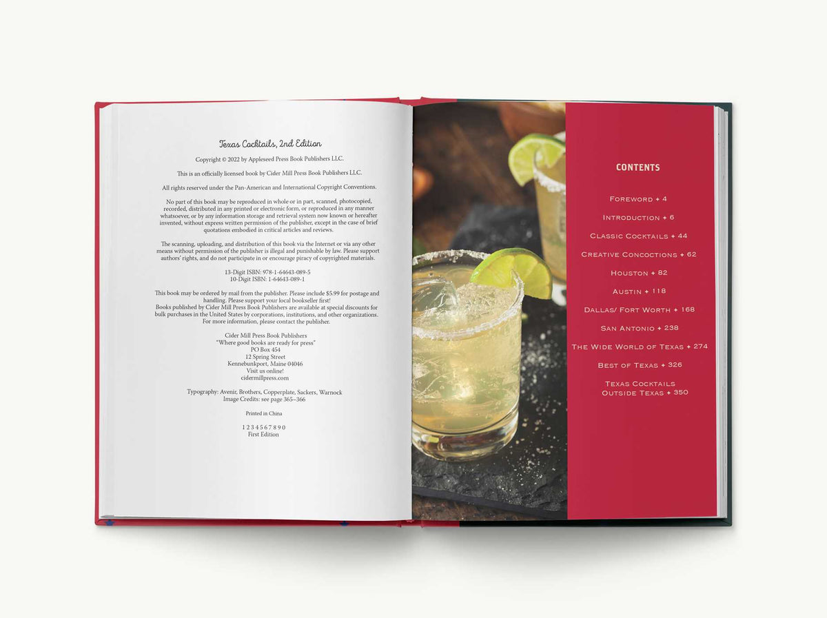 Texas Cocktails: The Second Edition: An Elegant Collection of Over 100 Recipes Inspired by the Lone Star State