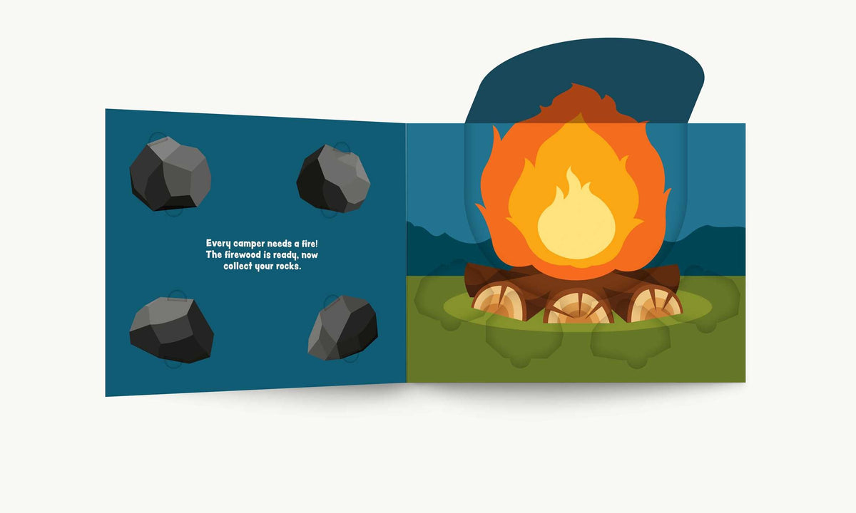 My First Campout: Get Ready for the Great Outdoors with this Interactive Board Book!