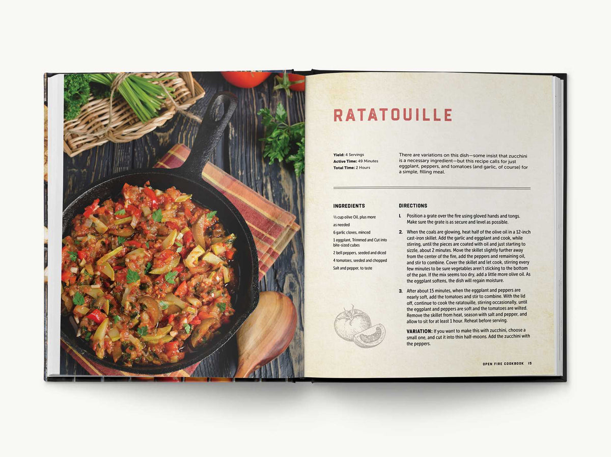 The Open Fire Cookbook: Over 100 Rustic Recipes for Outdoor Cooking