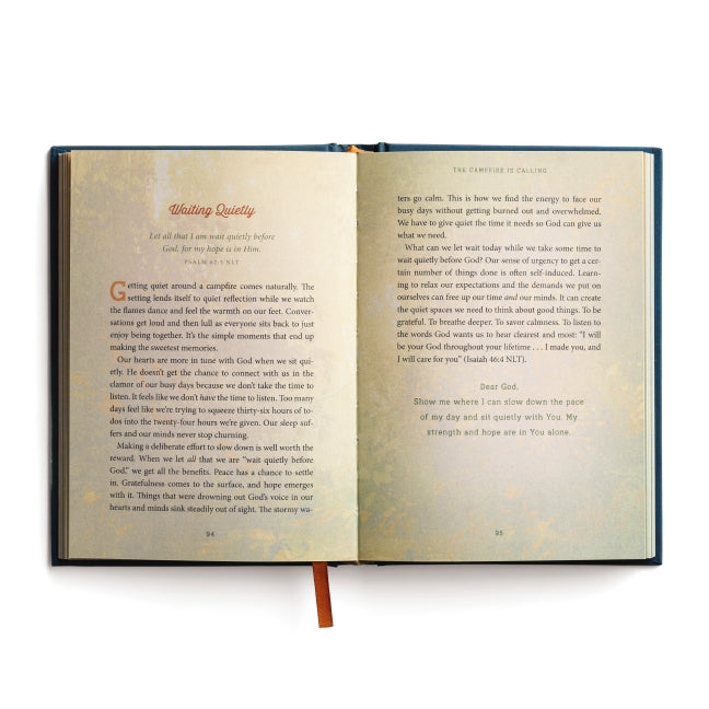 The Campfire is Calling: 90 Warming Devotions for the Simple Life (A 90-Day Devotional)
