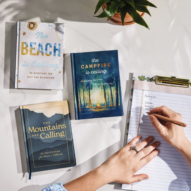 The Campfire is Calling: 90 Warming Devotions for the Simple Life (A 90-Day Devotional)