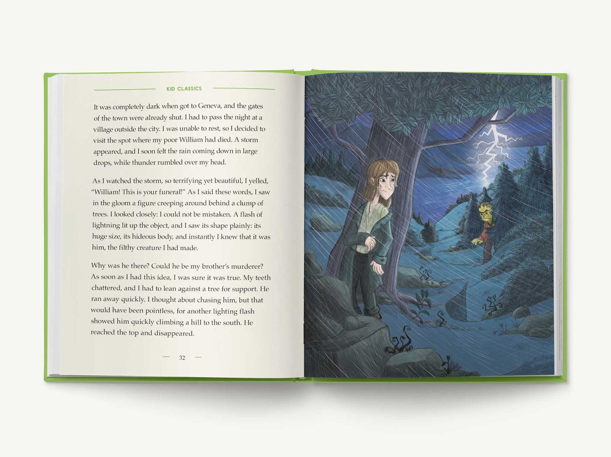 Frankenstein - Kid Classics: The Classic Edition Reimagined Just-for-Kids!
