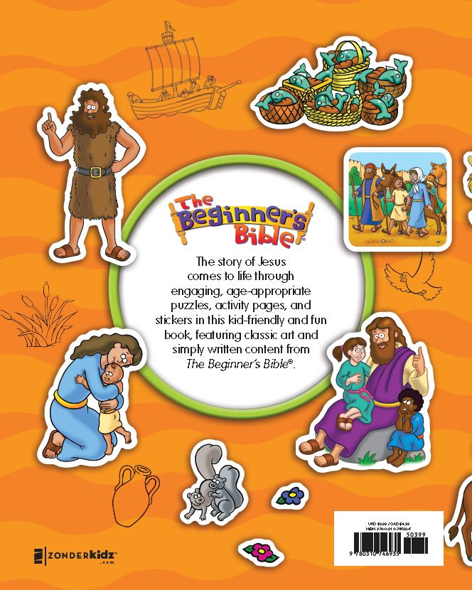 The Beginner's Bible All About Jesus Sticker and Activity Book