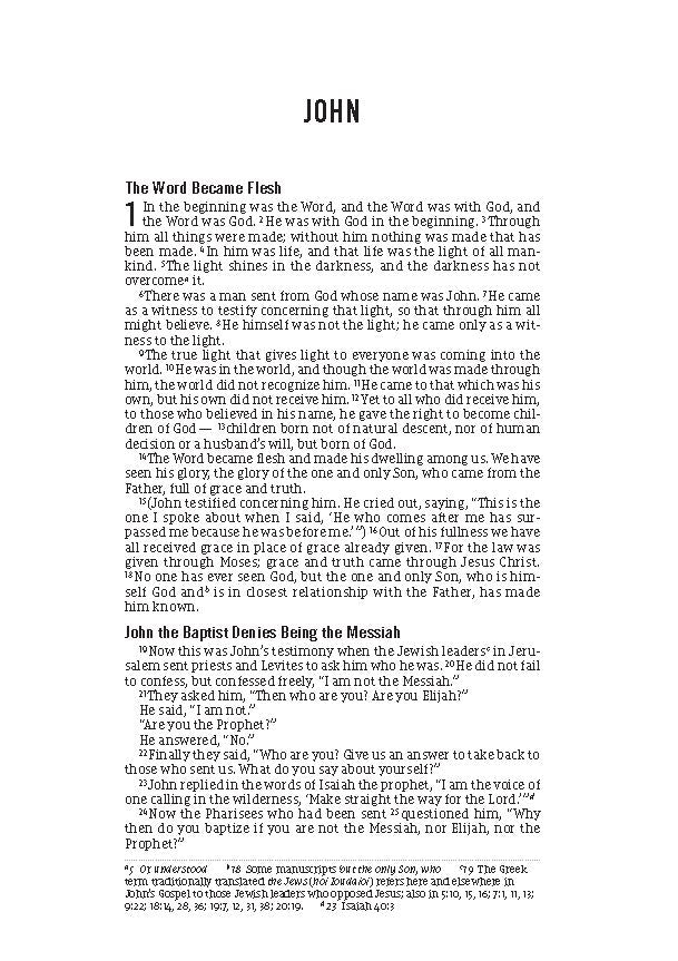 The Jesus Bible Journal, John, NIV, Paperback, Comfort Print