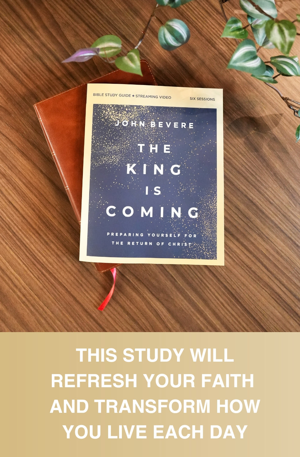 The King Is Coming Bible Study Guide plus Streaming Video: It's Time to Prepare for the Return of Christ