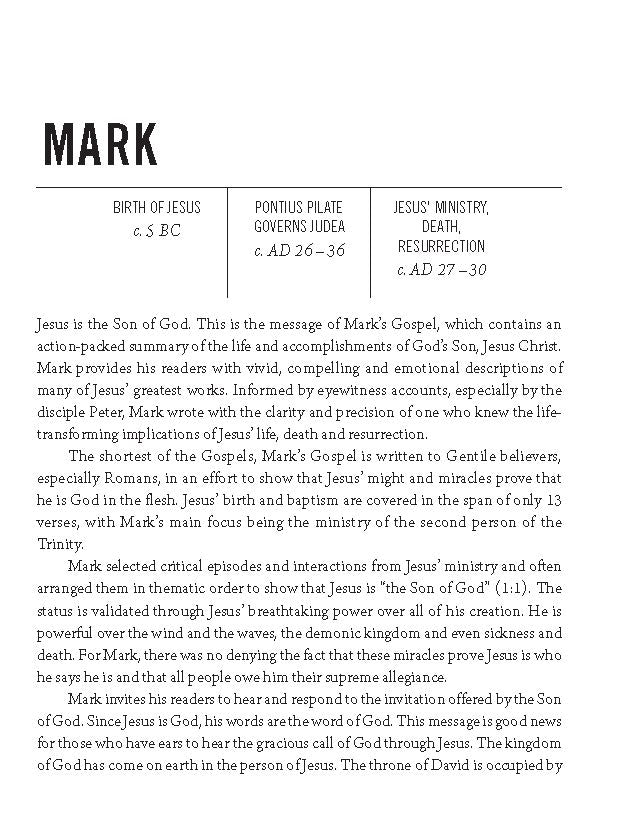 The Jesus Bible Journal, Mark, NIV, Paperback, Comfort Print