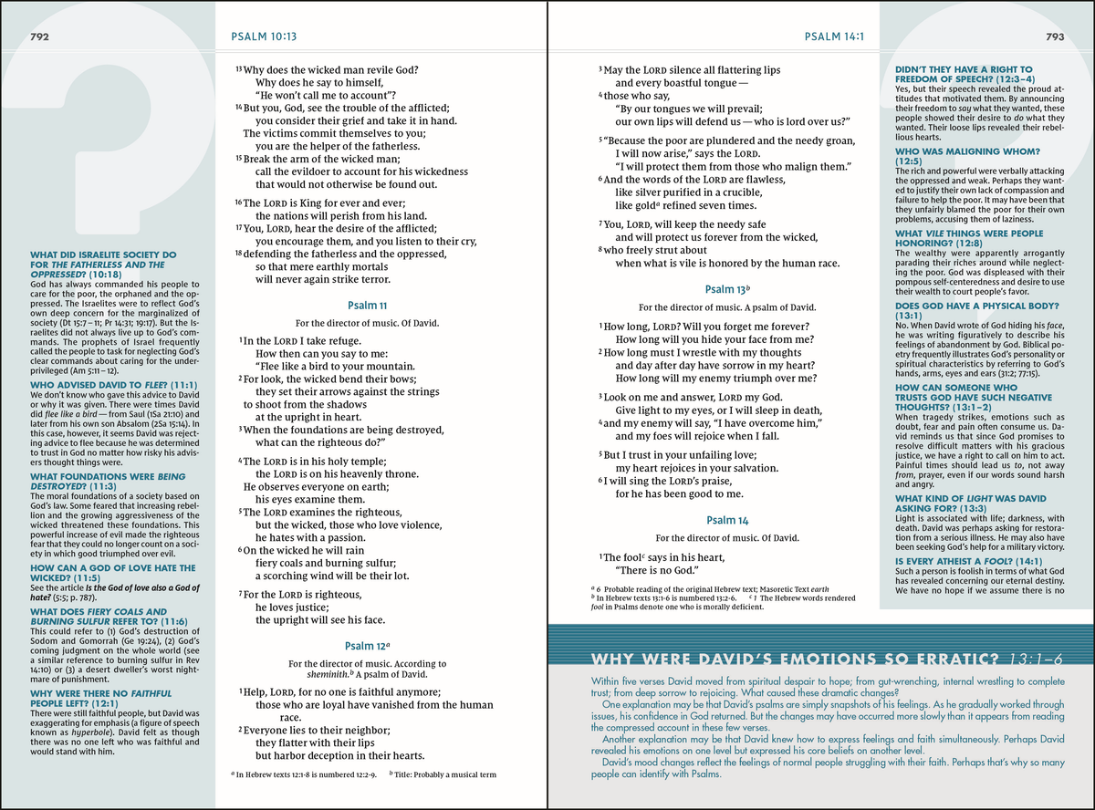 NIV, Quest Study Bible, Comfort Print: The Only Q and A Study Bible