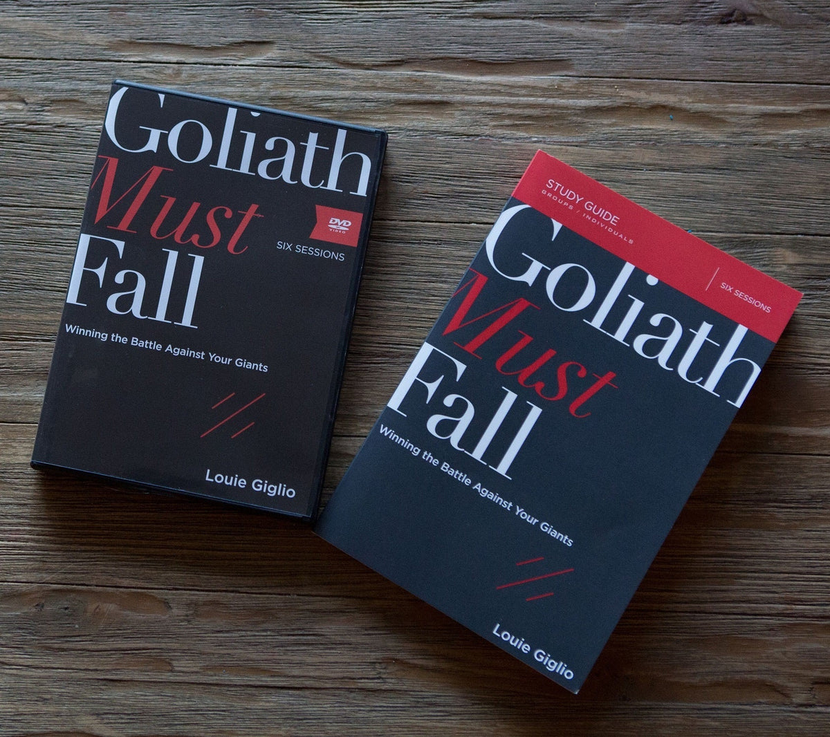 Goliath Must Fall Study Guide with DVD: Winning the Battle Against Your Giants