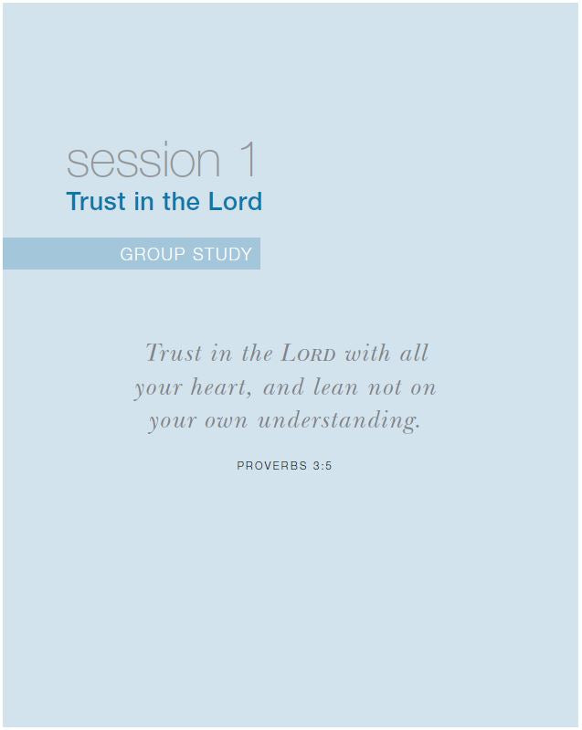 Relaxed Bible Study Guide plus Streaming Video: Letting Go of Self-Reliance and Trusting God