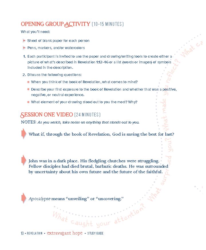 Revelation Bible Study Guide plus Streaming Video: Extravagant Hope