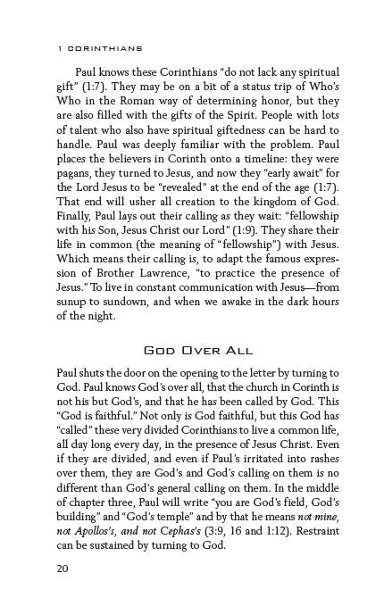 1 Corinthians: Living Together in a Church Divided