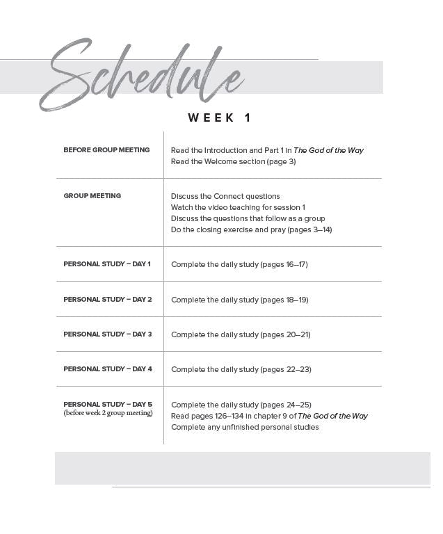The God Who Sees Bible Study Guide plus Streaming Video