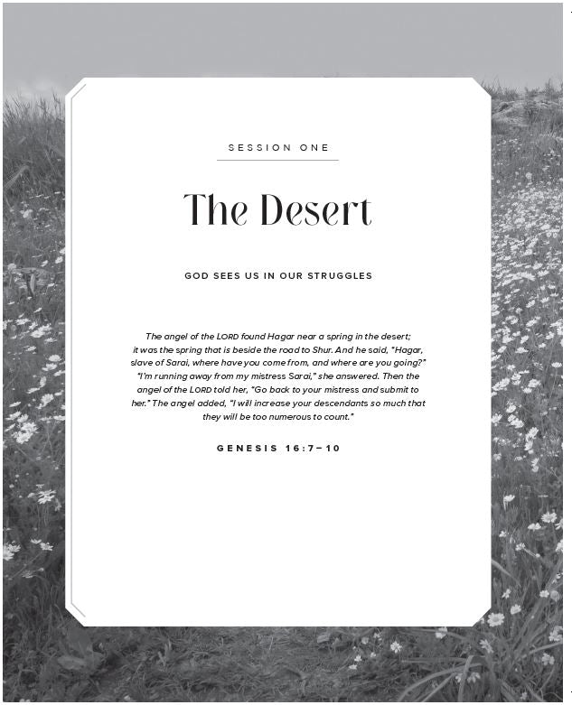 The God Who Sees Bible Study Guide plus Streaming Video
