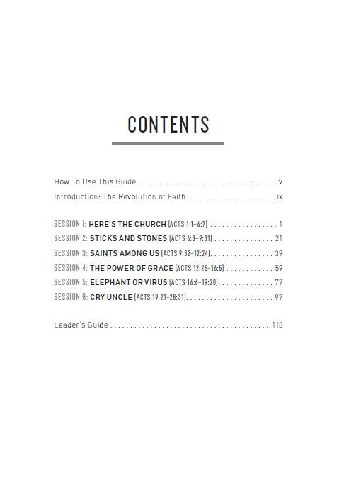 Acts Bible Study Guide plus Streaming Video: The Revolution of Faith