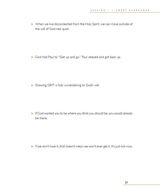 Grit Don't Quit Bible Study Guide plus Streaming Video: Get Back Up and Keep Going - Learning from Paul’s Example