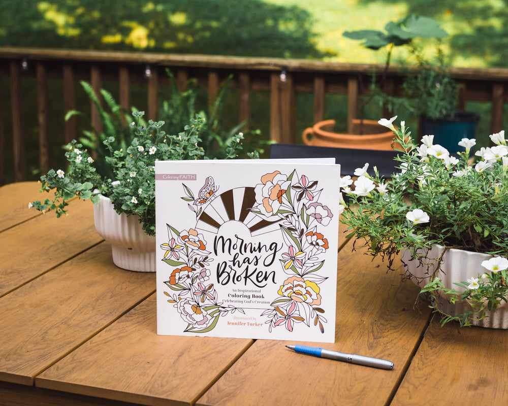 Morning Has Broken: An Inspirational Coloring Book Celebrating God's Creation