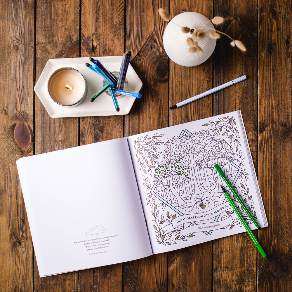 Morning Has Broken: An Inspirational Coloring Book Celebrating God's Creation