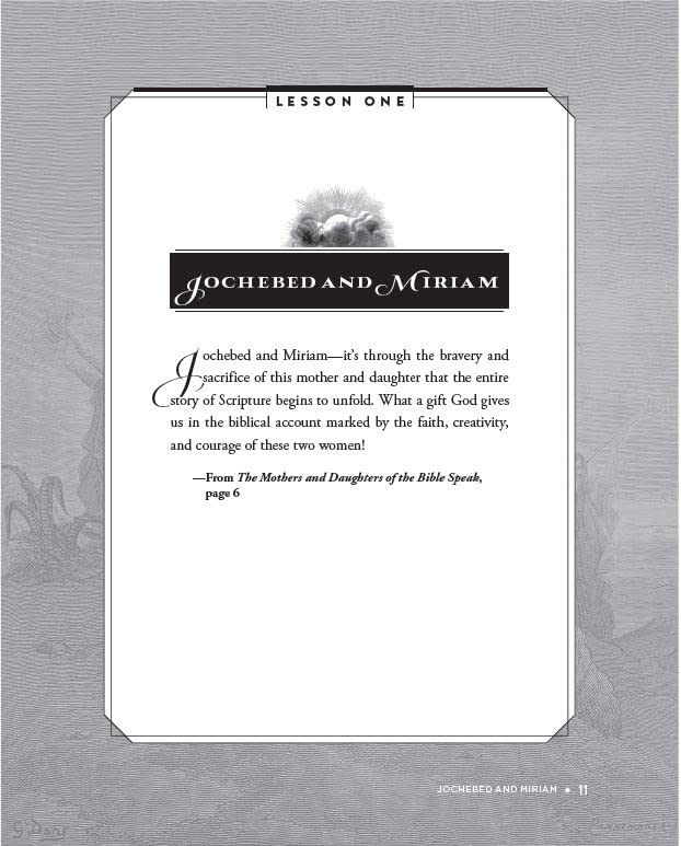 The Mothers and Daughters of the Bible Speak Workbook: Lessons on Faith from Nine Biblical Families
