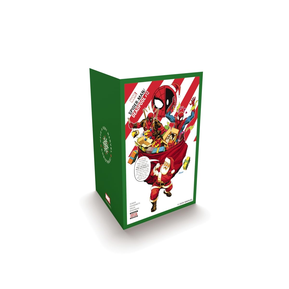 Marvel Countdown to Christmas: Advent Calendar with 25 Super-Hero Envelopes & Cards