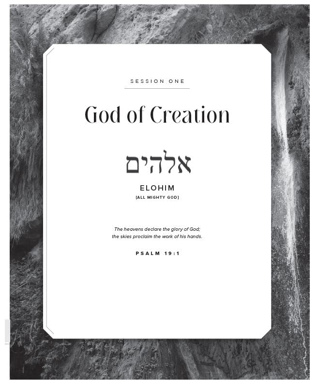 The God of His Word Bible Study Guide plus Streaming Video