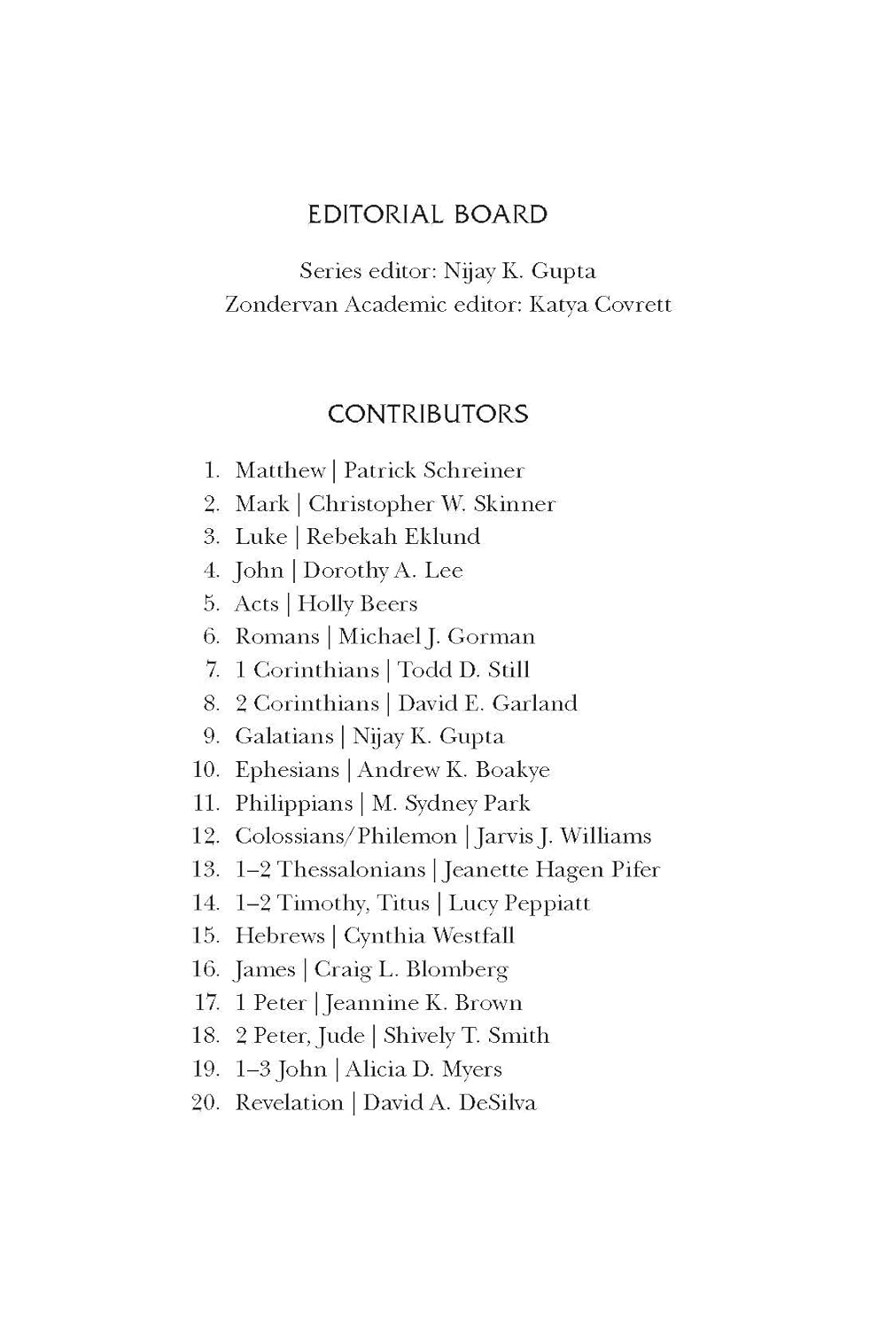 John, Volume 4