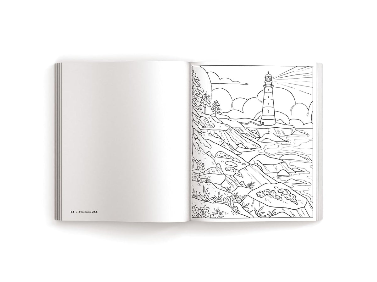 Color Me USA: A Celebratory Coloring Book