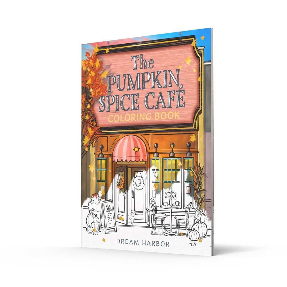 The Pumpkin Spice Café Coloring Book