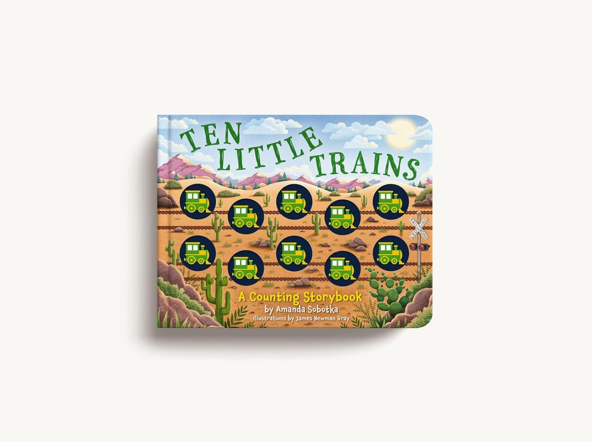 Ten Little Trains: A Counting Storybook