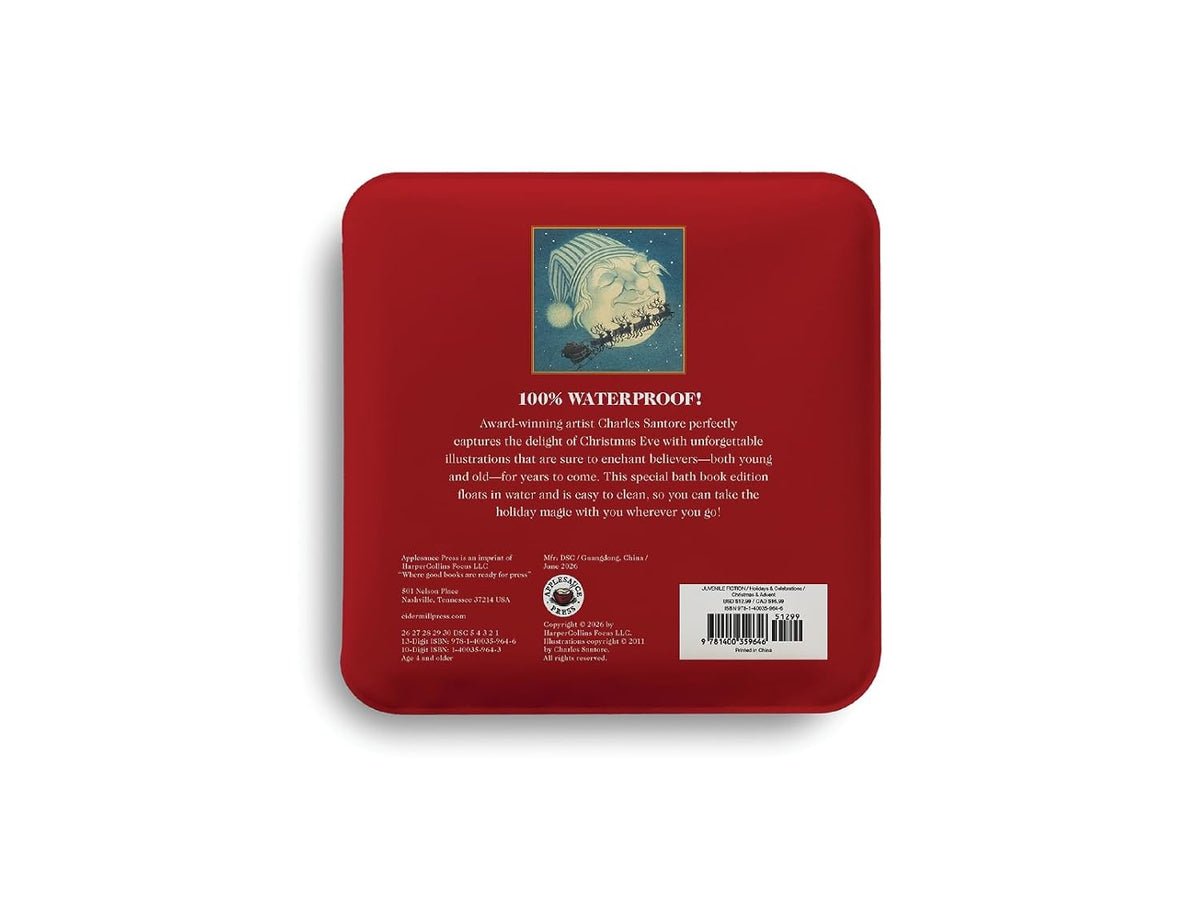 The Night Before Christmas Bath Book: Foamies