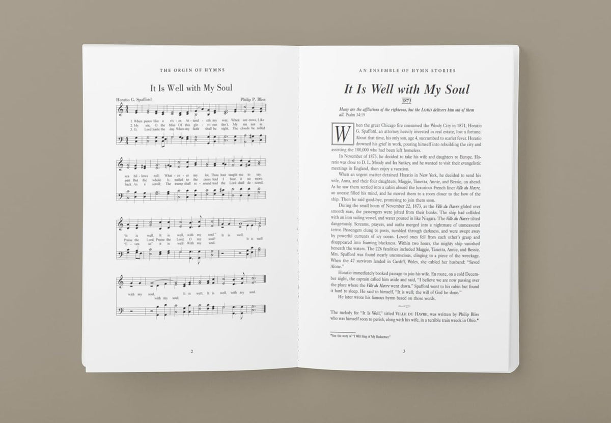 The Origin of Hymns: It Is Well with My Soul